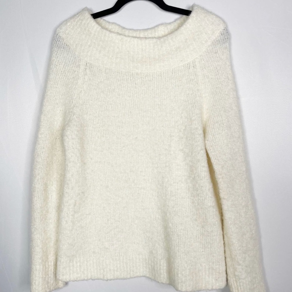 One fluffy sweater coat